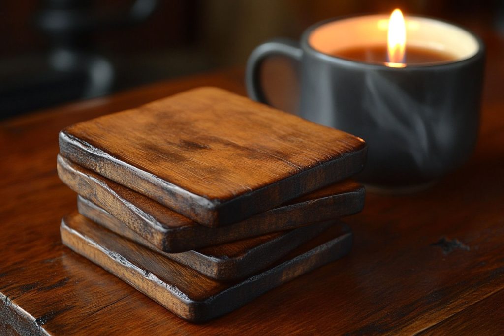 Simple Wooden Coasters