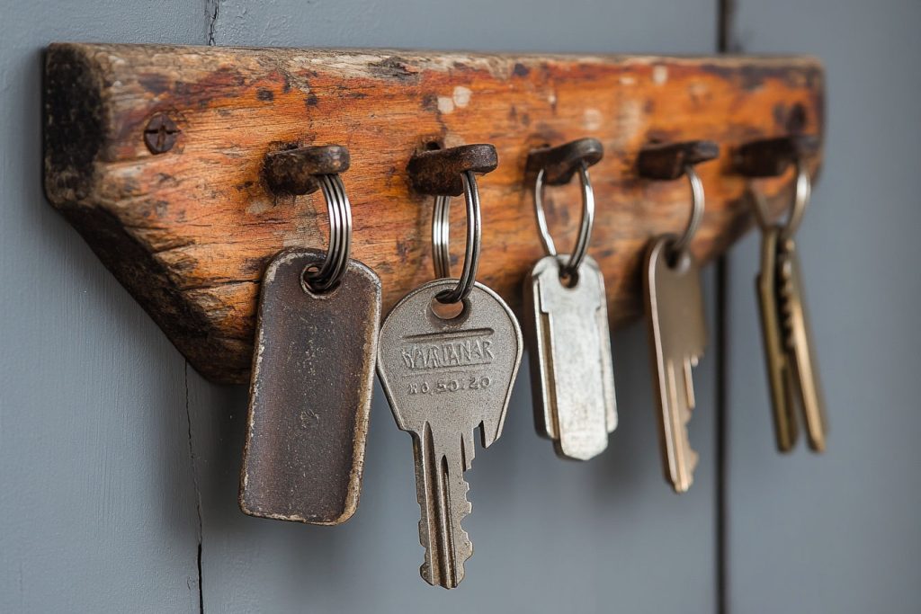 Simple Wooden Key Holder