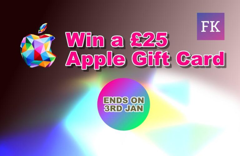 [Expired] Win a £25 Apple Gift Card | UK