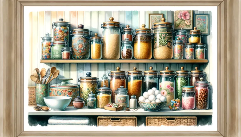 Decorative Storage Jars
