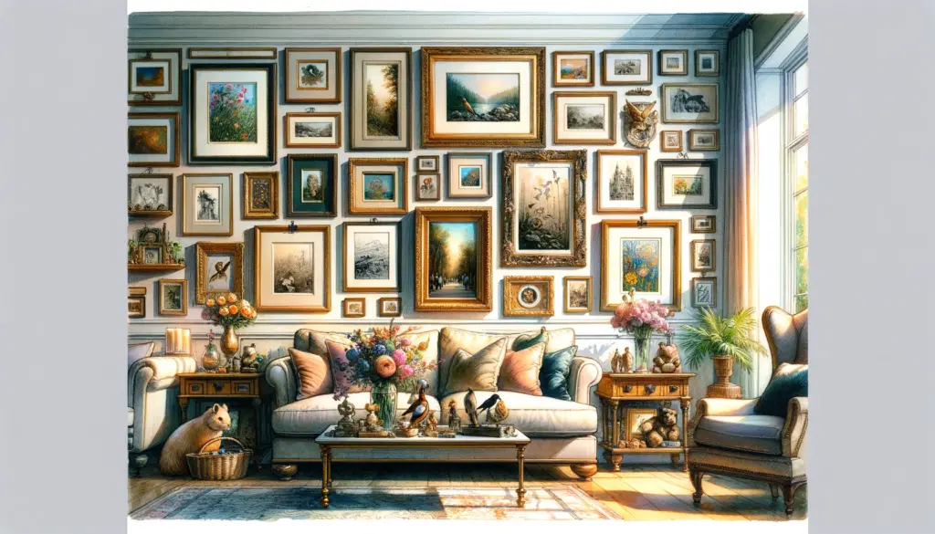 Gallery Wall Shadow Boxes
