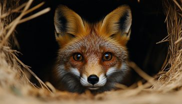 Inside a Fox Den
