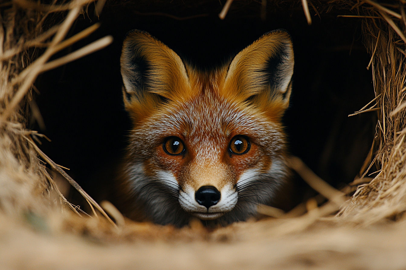 Inside a Fox Den