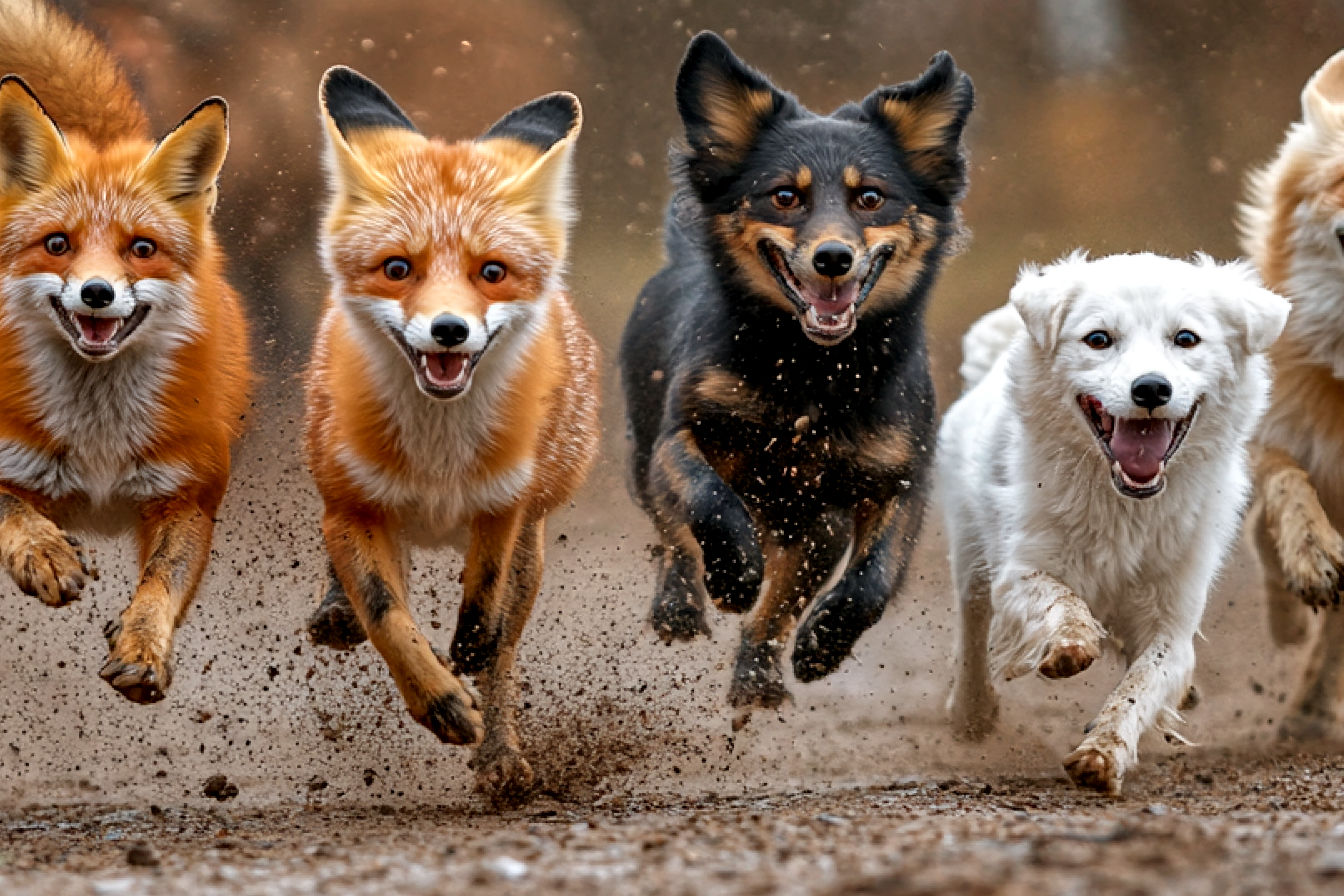 Are Foxes Canines - Canidae Family