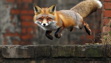 How High Can Foxes Jump