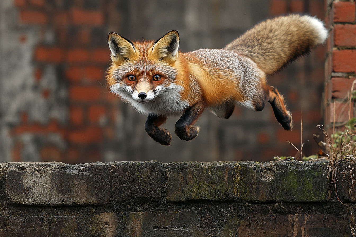 How High Can Foxes Jump