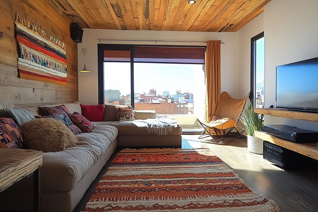 Cosy Contemporary Living Room