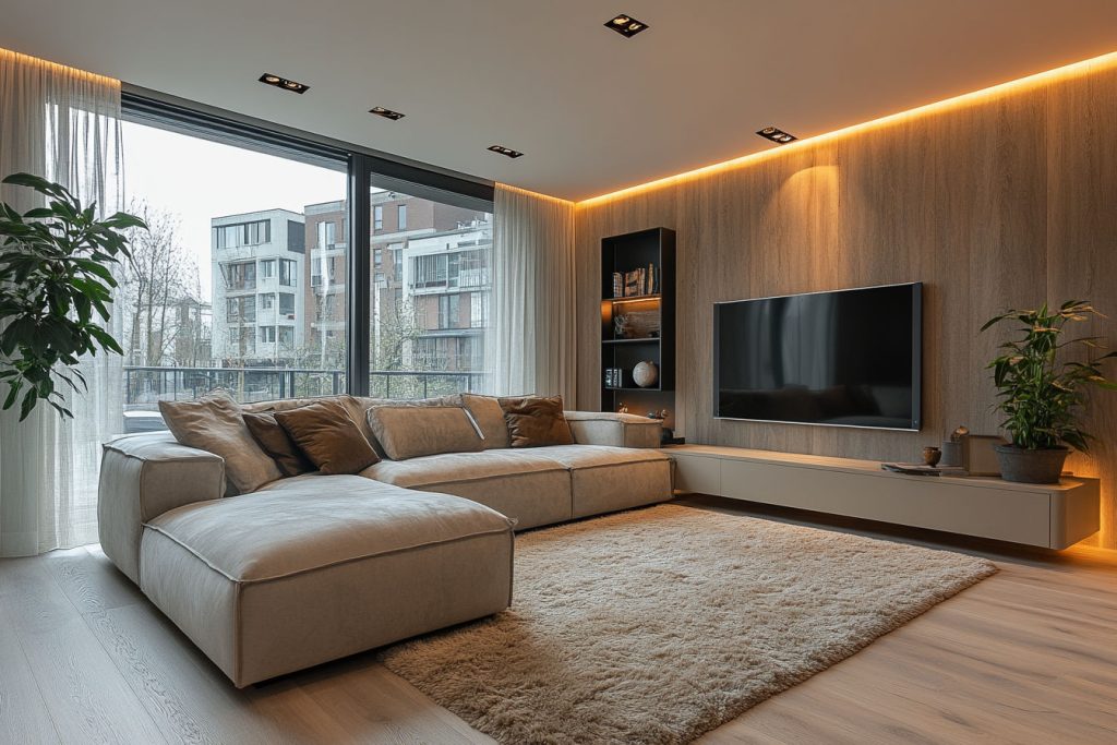 Cosy Modern Living Room