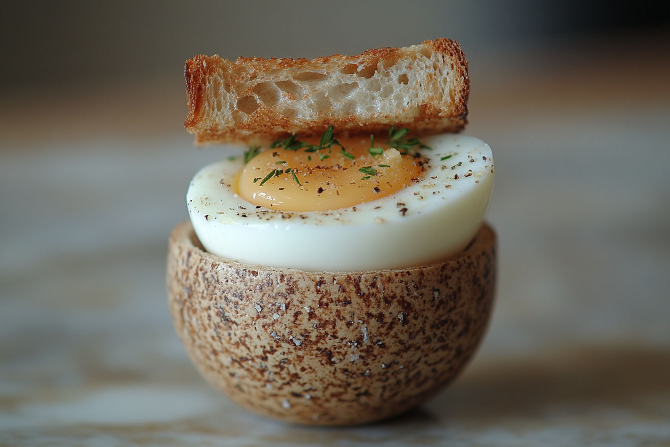 Soft-Boiled Eggs with Soldiers