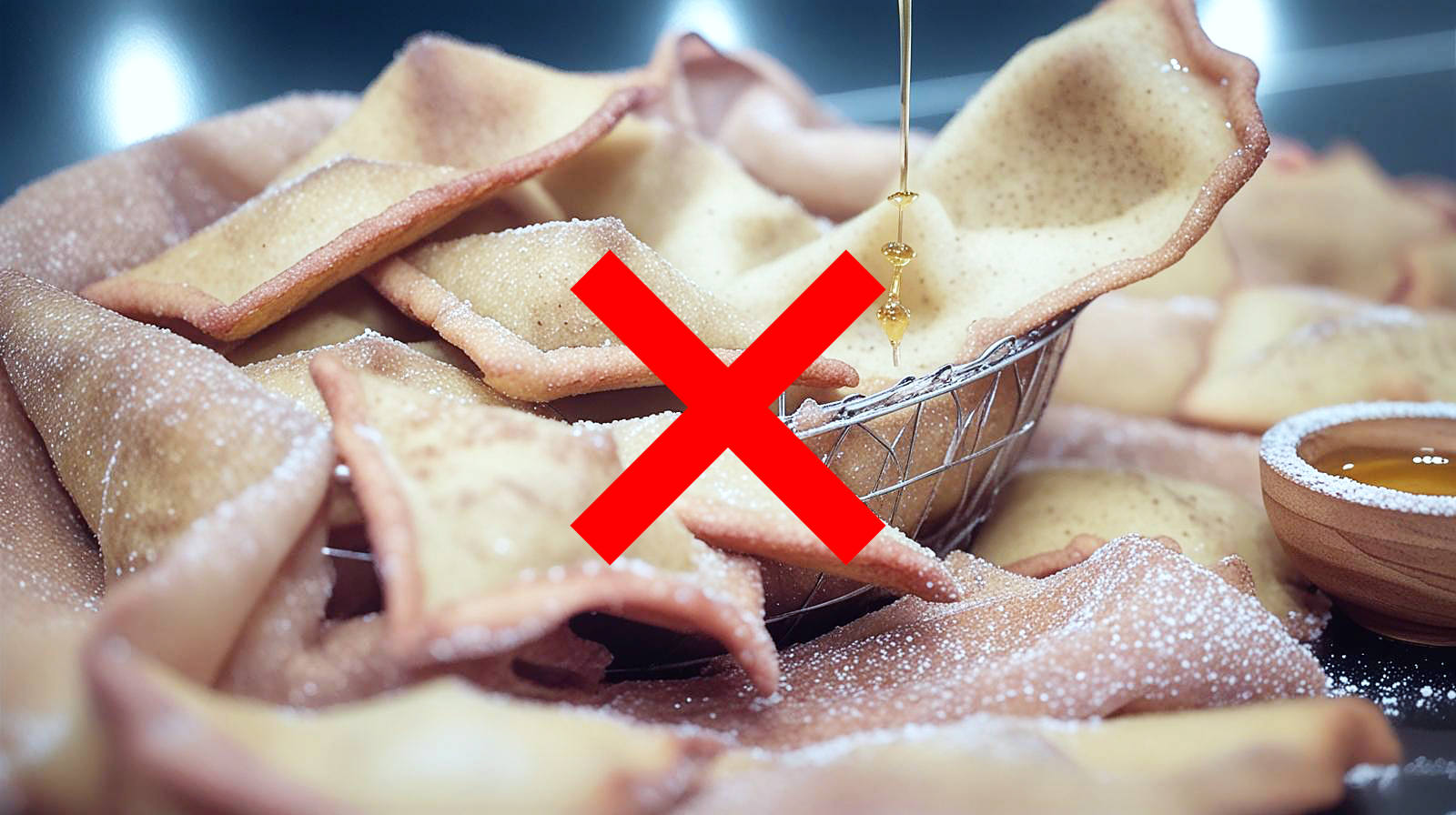 You make a dough, you fry it, and it comes out looking like a sad, flat biscuit.